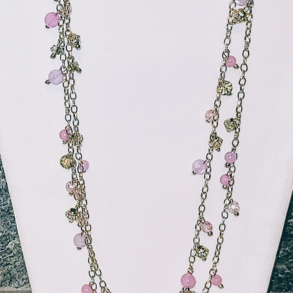 Lovely 36-inch Double-Strand Necklace, NWT!